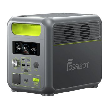 FOSSIBOT FBP1200 1200W Uzlādes stacija, 1958Wh, Zaļa
