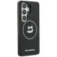 Karl Lagerfeld IML Repeated Choupette MagSafe vāciņš Samsung Galaxy S26 Ultra, melns