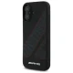 Mercedes AMG iPhone 16 Case Checkered Flag Pattern MagSafe, Black