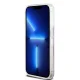 DKNY iPhone 15 Pro vāciņš Liquid Glitters Checkered Pattern, balts
