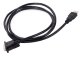 VGA uz HDMI kabelis 2m, apzeltīti savienotāji, Full HD D-Sub