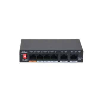 Гигабитный PoE коммутатор PFS3006-4GT-60 (4x PoE, 2x Uplink, 60W)