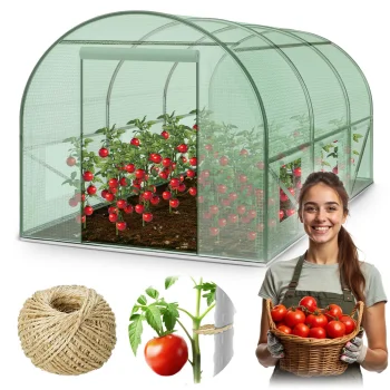 Теплица / пленочный парник Plonos 4914-B 2x3.5м (7м2), зеленый