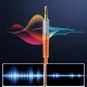Audio kabelis Orico AXRF 3.5 mm mini jack uz 2x RCA ligzdu 3 m, oranžs