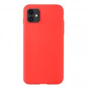 Apple Iphone 11 6.1'' Silicone Soft Flexibe Cover, Red | Telefona Maciņš Vāciņš Apvalks Bampers