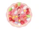 Bērnu Spēļu Rotaļu Koka Dzimšanas Dienas Kūka Torte ar Piederumiem, 48 gab. | Kids Toy Wooden Birthday Party Cake