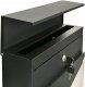 Gotel M44C Mailbox with Newspaper Slot, Anthracite