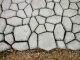 Paving Stone and Concrete Mold \"Cobblestone\", 50x48 cm, Black
