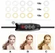 LED Pastāvīgās Dienas Gaismas Riņķa Lampas Komplekts ar Mini Statīvu Tripodu | Ring Light Desktop Lamp Table Stand