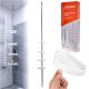 Vannas istabas stūra plaukts dušai ar teleskopiski regulējamu augstumu, 320cm | Bathroom Shower Corner Shelf