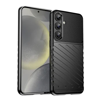 Thunder Case Armored Cover for Samsung Galaxy S25+ Black