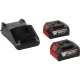 Аккумуляторный перфоратор Bosch GBH 18V-22, 18 В, SDS-plus (2x 4.0 А·ч)