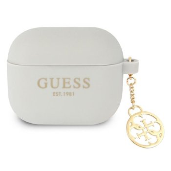 Guess чехол для AirPods 3 Charm 4G Серый