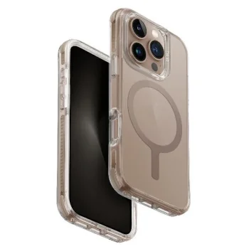 Uniq Combat iPhone 16 Pro Max 6.9" Magclick Charging case gold/taupe gold