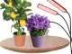 LED augu lampa USB augt panelis gaismas taimeris ziedu klips | plant lamp grow panel light timer clip flowers