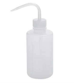 Skalošanas pudele skropstu mazgāšanai 250ml, caurspīdīga