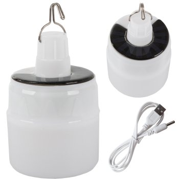 Светодиодный туристический солнечный фонарь с USB зарядкой