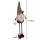 Teleskopisks Ziemassvētku rūķis 82 cm Ruhhy 22315