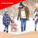 Wooden Sled for Kids with Removable Backrest Kruzzel 25217