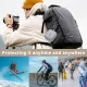 Tech-Protect silikona vāciņš ar āķi Samsung Galaxy Buds 3 / Pro - pelēks | Silicone Hook case for grey