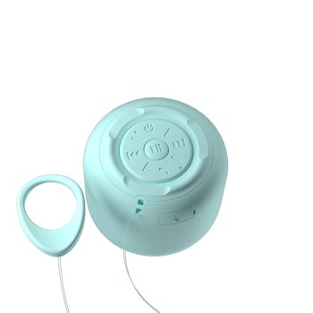 Ūdensizturīgs Bluetooth skaļrunis Devia Kintone Mini, zaļš