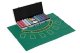 ModernHome Poker & Blackjack Set – 500 Chips, Dice, Felt Mat, Lockable Case