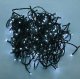 LED virtene 10m 100 LED, auksti balta, 8 režīmi