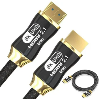 Кабель HDMI 2.1 Ultra High Speed 8K 60Hz 4K 120Hz, позолоченные контакты, 1.5м