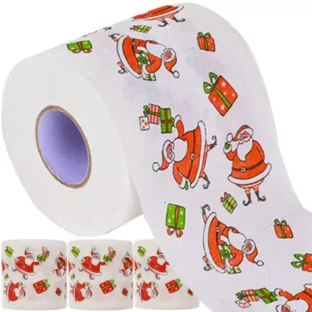 Ziemassvētku Tualetes Papīrs - 4 gab. 20353 | Christmas Toilet Paper