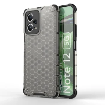 Vāciņš Xiaomi Redmi Note 12 5G / Poco X5 5G Honeycomb, melns