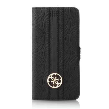 Универсальный чехол-книжка Guess 4G Heritage 4.6" - 5.2" черный