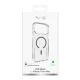 Puro iPhone 17 Pro Max Case Lite Mag, Transparent with Gray Ring