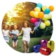 Баллон с гелием Ricokids 0.20м3 с шарами и лентой