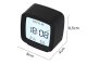 Alarm clock with date and temperature snooze function LCD moisture in the air