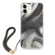 Apple iPhone 12 mini 5.4\'\' Guess Marble Collection Case Cover (GUHCP12SKSMAGR), Grey