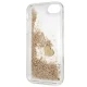 Чехол Guess GUOHCI8GLHFLGO Glitter Charms для iPhone 7/8/SE 2020/SE 2022, золотой