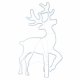 LED Neon Reindeer Light Christmas Decoration 92 cm, Warm White