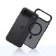 3Mk Protection iPhone 17 Air Case Smoke MagCase, Black Semi-Transparent