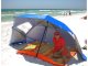 Folding 2-in-1 Beach Umbrella and Tent with UV Filter, 240 cm