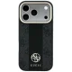 Guess 4G Stripe Round and Classic Logos MagSafe vāciņš priekš iPhone 17 Pro / 18 Pro, melns