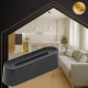 Aroma Diffuser and Air Humidifier with Flame Effect 250ml Ruhhy 26328, Black