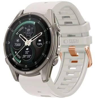 Силиконовый ремешок Tech-Protect для Garmin Fenix 5S / 5S Plus / 6S / 6S Pro / 7S / 8 / 9 / 9 Pro...