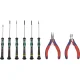 KNIPEX 00 20 18 Electronics Tool Set, 8 Pieces