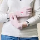 Женские зимние перчатки для сенсорных экранов со снеговиком и...