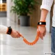 Bērnu drošības siksniņa pret pazušanu, oranža
