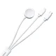 Магнитное зарядное устройство для Apple Watch Joyroom S-IW008 Lightning + USB-C 5V 1.2m...
