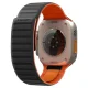 Ремешок Spigen Athlex Air M для Apple Watch 44/45/46/49 мм, черно-оранжевый
