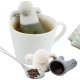Silicone Little Man Tea Infuser for Loose Leaf Tea, Grey