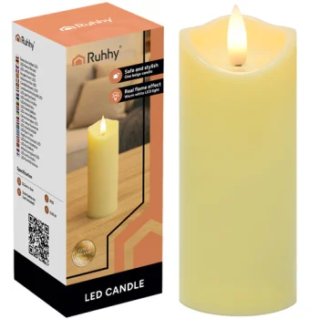 Ruhhy 00026484 LED svece / ieliktnis 12.5x5 cm