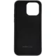 Чехол Audi для iPhone 14 Pro Max Silicone Case, черный